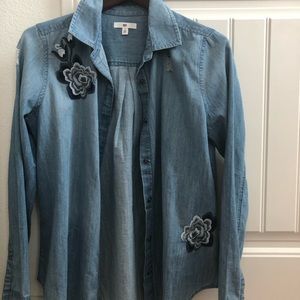 denim button up